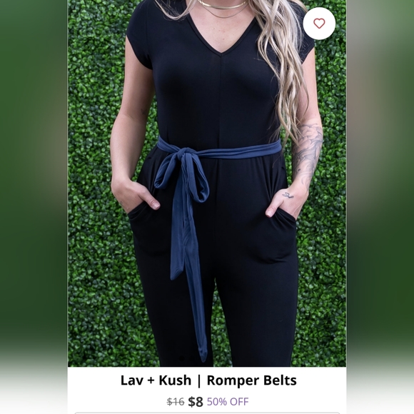 Romper Belt/Tie - Picture 1 of 1